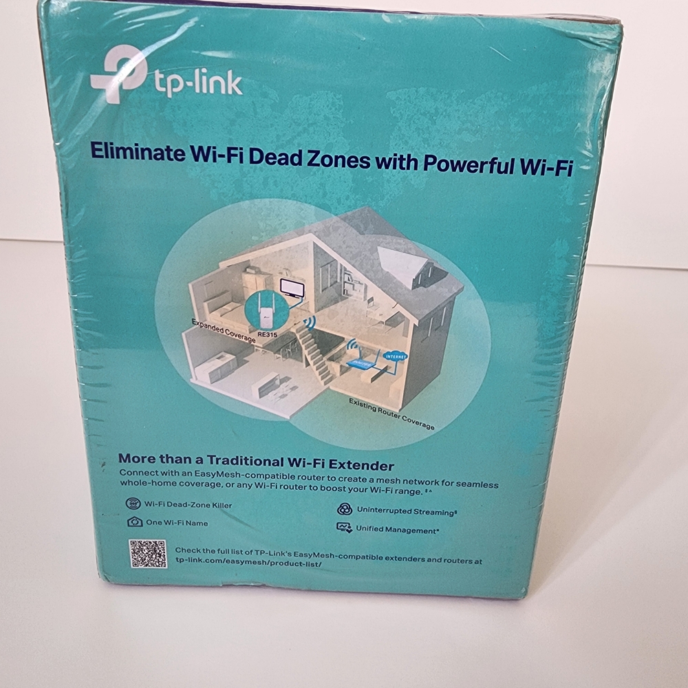 TP-Link AC1200 Mesh WiFi Extender White Dual Band Range Booster RE305 - Picture 5 of 6